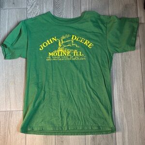 John Deere Green Tee with Yellow Logo
